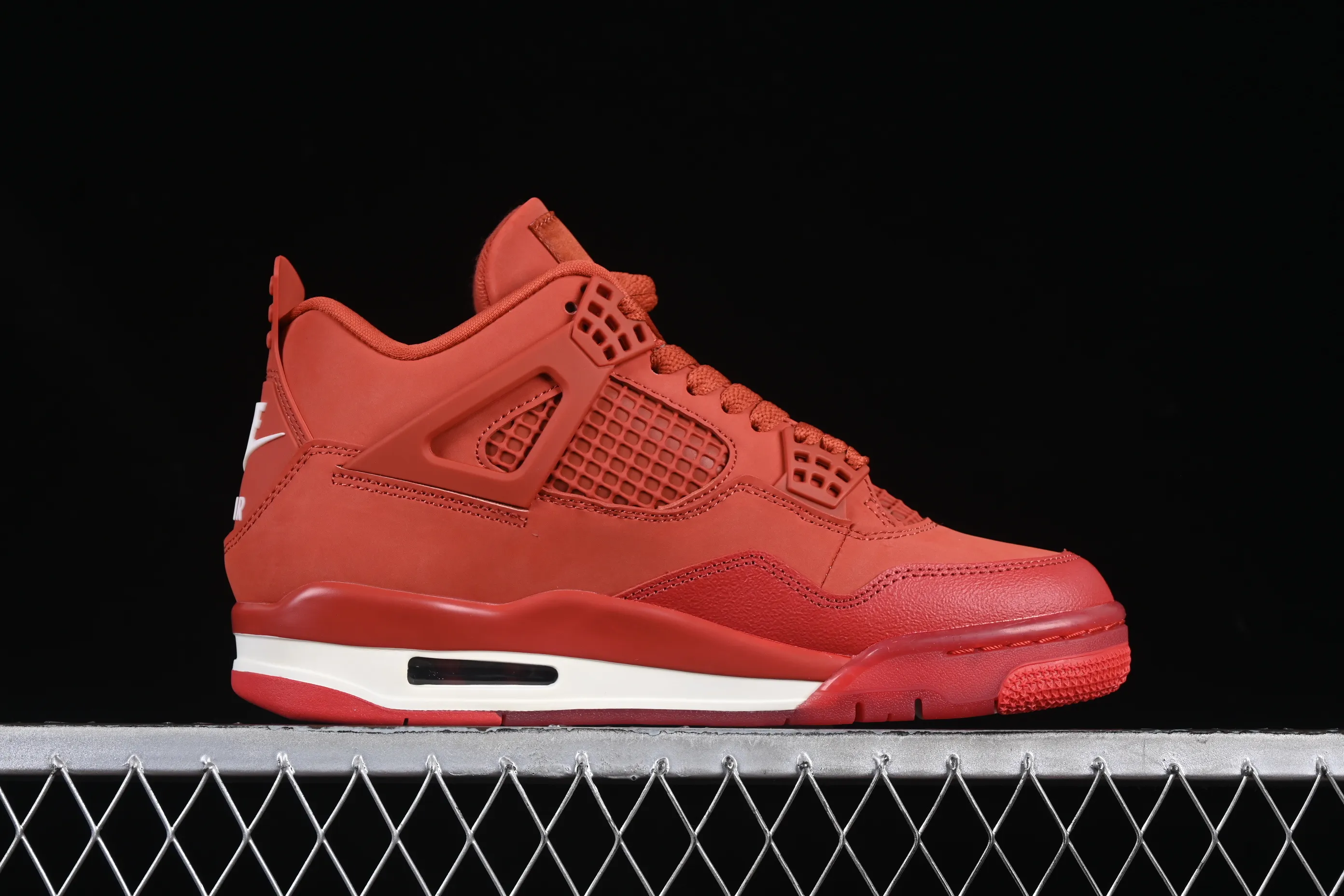 All categories Air Jordan Jordan series basketball shoes Air Jordan 4 Nigel Sylvester x Air Jordan 4 OG "Brick By Brick" AJ4 Joe 4 Orange Brown Suede HF4340-800